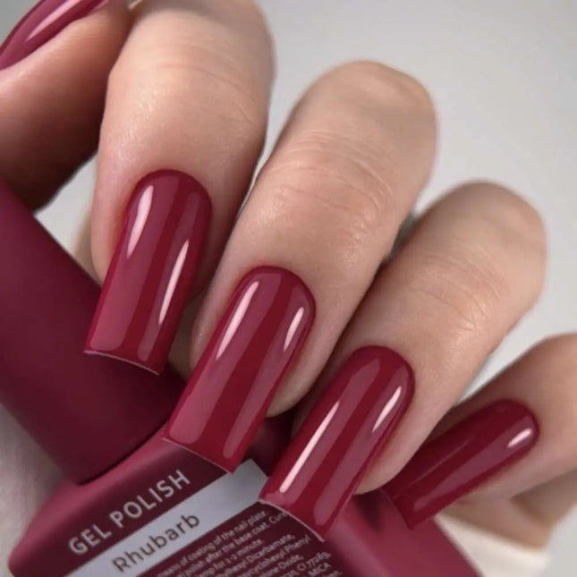 HEYLOVE Gel Polish Rhubarb 15ml - Raspberry