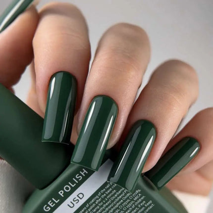HEYLOVE Gel-Nagellack USD 15ml - Dunkelgrün