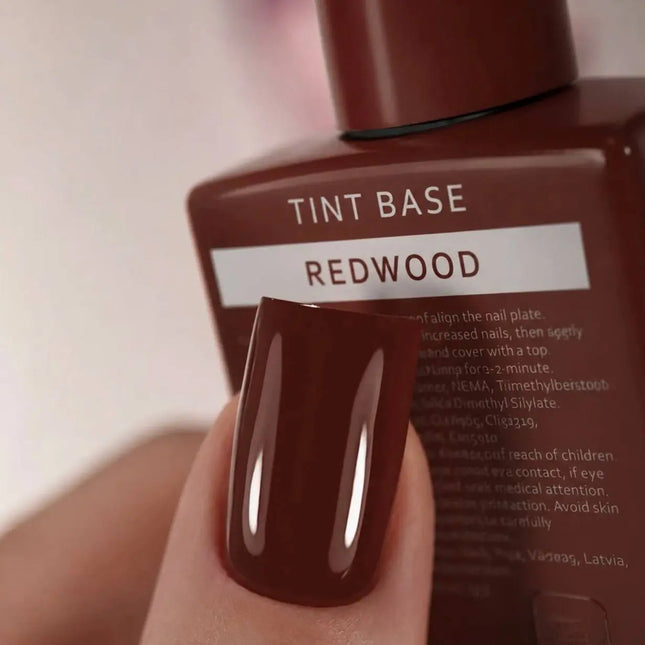 Cover Tint Base Color Redwood «Бордовый» 15 ml HEYLOVE
