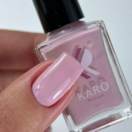 Karo Nagellack milchig mit Reibungseffekt 8ml