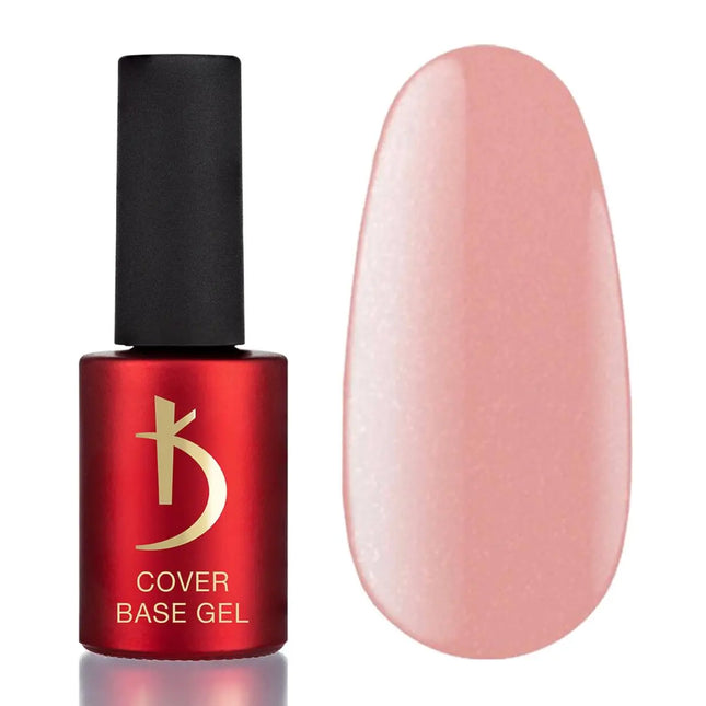 Kodi Cover Base Gel №3 Pink Beige with shimmer 7ml