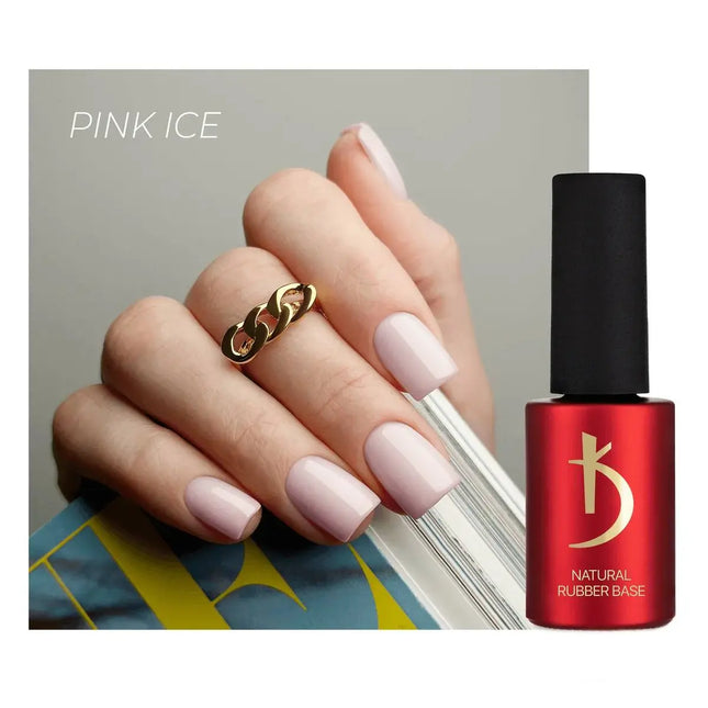 Natural Rubber Base Pink Ice 7ml Kodi Professional