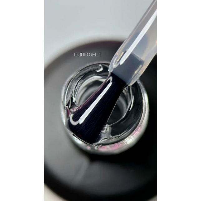 Liquid Gel №1 (Clear) 15 ml Saga Professional - Bottle gel