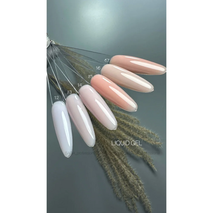 Liquid Gel №17 15 ml Saga Professional - Bottle gel