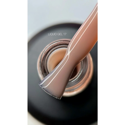 Liquid Gel №17 15 ml Saga Professional - Bottle gel