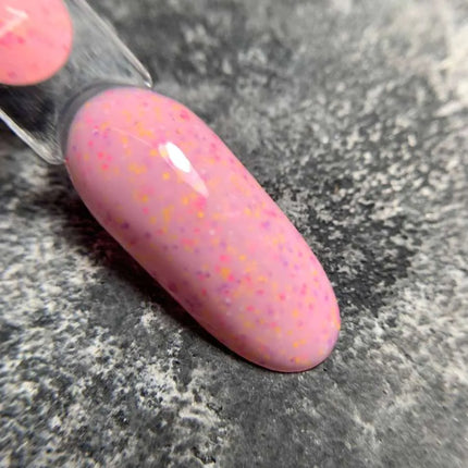 Luna Tutti Frutti Grundlack №11 Pink mit bunten Dekoflocken 13ml
