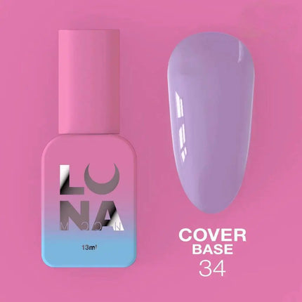 Luna Cover Grundlack №34 Milky Lilac 13ml