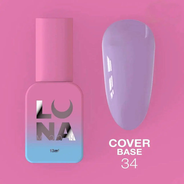 Luna Cover Grundlack №34 Milky Lilac 13ml
