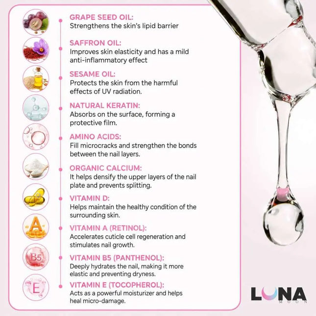 Олія для кутикули Strawberry Luna 30 мл