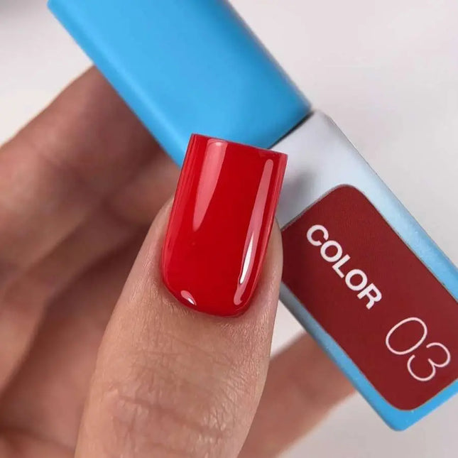 Luna Gel Polish №003 Сolor Classic Red 8ml
