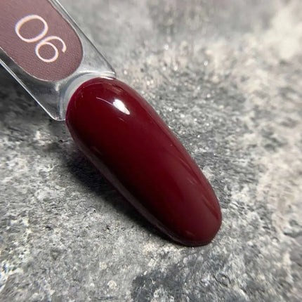 Luna Gel Nagellack №006 Farbe Burgunder 8ml