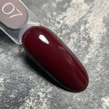 Luna Gel Nagellack Nr. 007 Farbe Mahagoni 8ml