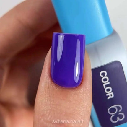Luna Gel Nagellack Nr. 063 Farbe Indigo 13ml