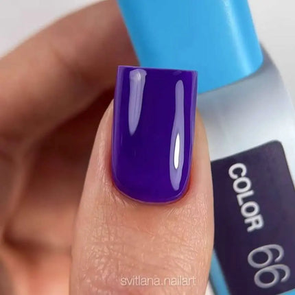 Luna Gel Nagellack №066 Farbe Tiefes Violett 13ml