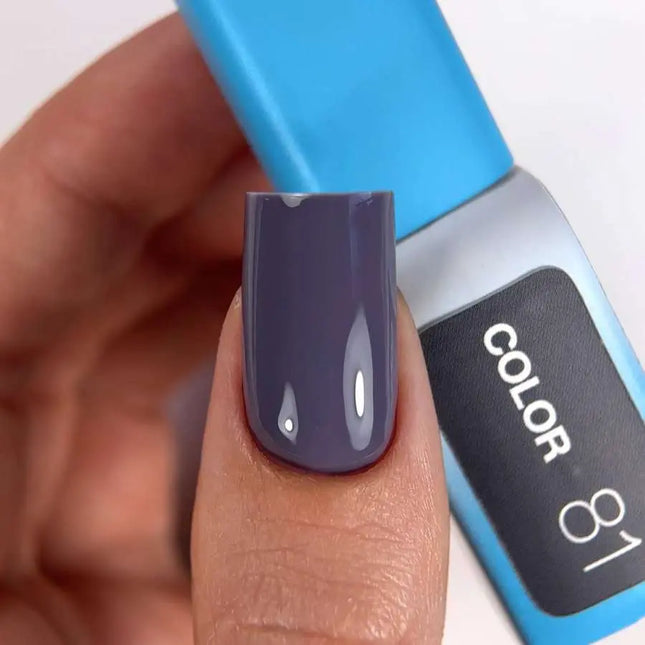 Luna Gel Polish Nr. 081 Farbe Grau-Lila 13 ml