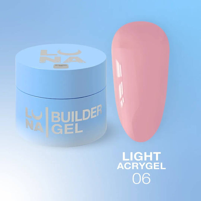 Luna Light Акрігель №06 Нюдовий рожевий 30 мл