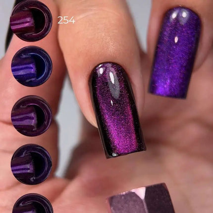 Гель-лак Luna №254 Cat Eye Berry 13 мл