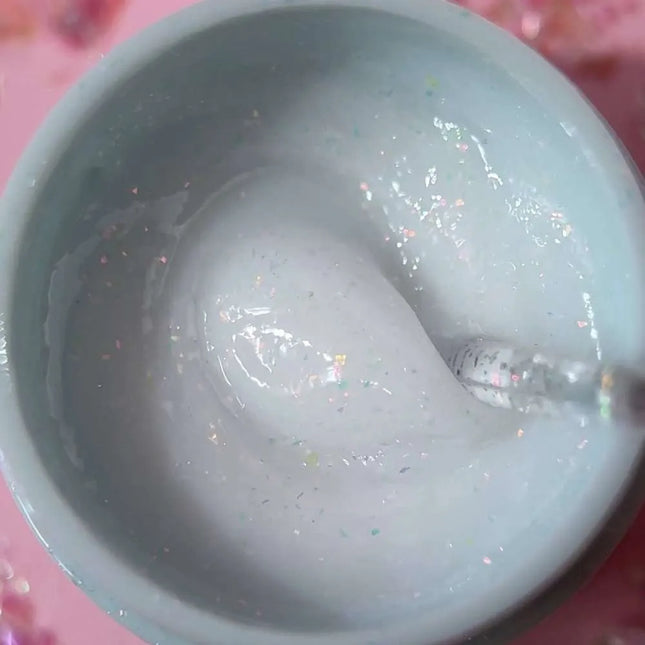 Гель Luna Diamond №06 Milk з голографічною фольгою 15 мл