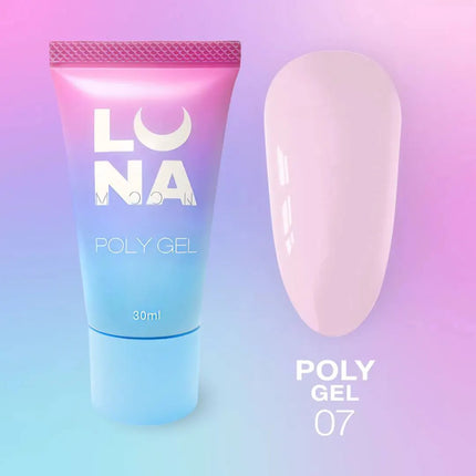 Luna Poly Gel №7 Світло-рожевий 30 мл