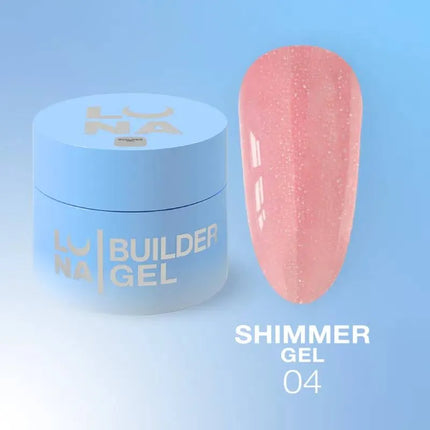 Luna Shimmer Gel Nr. 4 Hellrosa 15ml