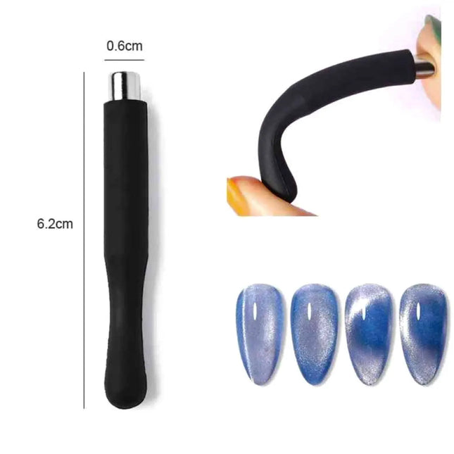 Magnet for Cat Eye Cylinder with Silicone Handle