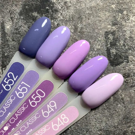 MOON Gel-Nagellack №652 Blau-Grau 8ml