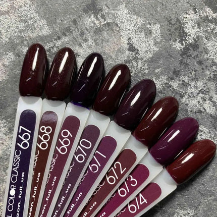 MOON Gel-Nagellack Nr. 672 Chocolate Cherry 8ml