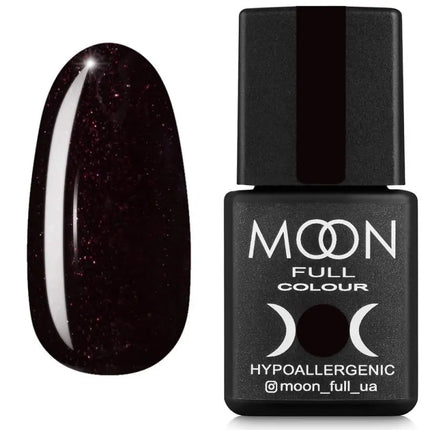 Гель-лак MOON №668 Шоколадная вишня Shimmer 8ml