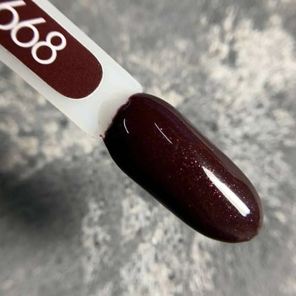 Гель-лак MOON №668 Шоколадная вишня Shimmer 8ml