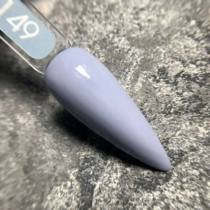 MOON Gel-Nagellack Nr. 149 Grau-Blau mit lila Unterton 8ml