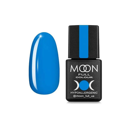 MOON Gel-Nagellack Nr. 183 Leuchtendes Blau 8ml