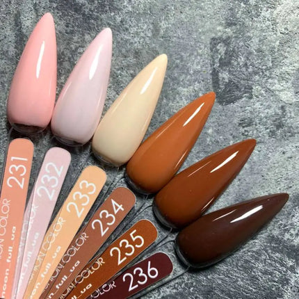 MOON Gel Polish №233 Gelber Milky 8ml
