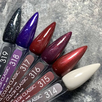MOON Gel-Nagellack №317 Chocolate Cherry Shimmer 8ml