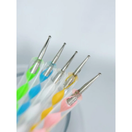 Nail Art Dots set 5 psc - Nail dotting tools