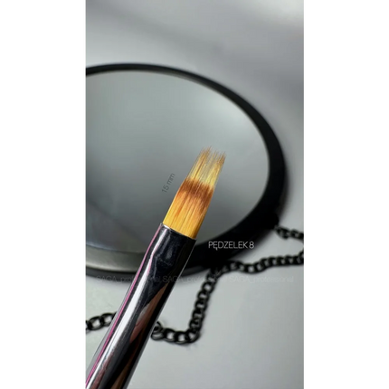 Nail brush Ombre №8 Saga Professional - Nail Art Brushes