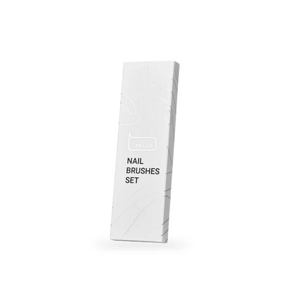 Nail brushes set 5 pcs in set HEYLOVE - Nail Art Brushes