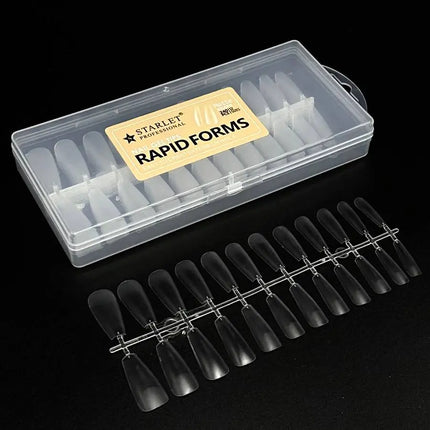 Гелевые типсы для ногтей Ballerina Rapid Forms Starlet, 240 шт.