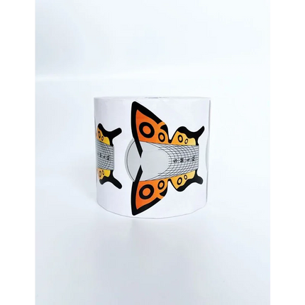 Nail paper forms Butterfly 500pcs - Nail extension forms