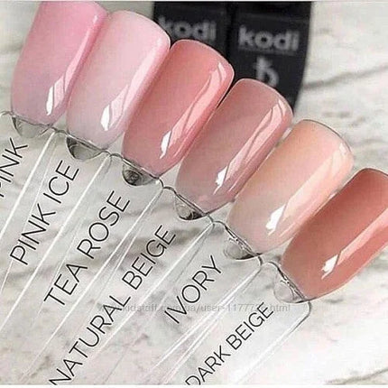 Natural Rubber Base Tea Rose 7ml Kodi Professional - Cover Base