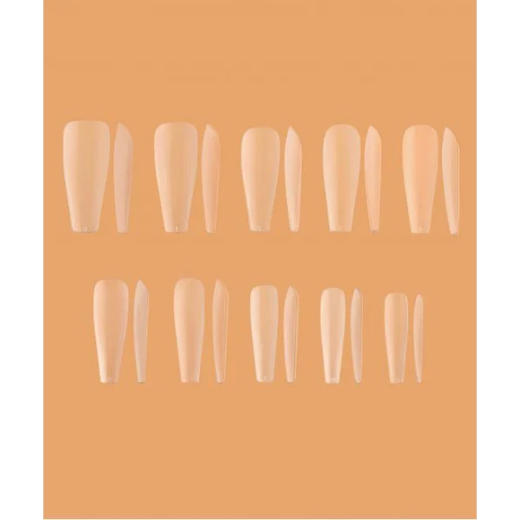 Plastic forms Long Ballerina 240pcs Kodi Professional - Nail extension forms
