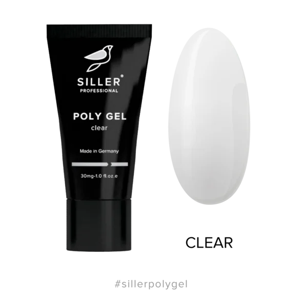 Poly Gel Modeling polygel (Clear) 30 ml Siller - Polygel