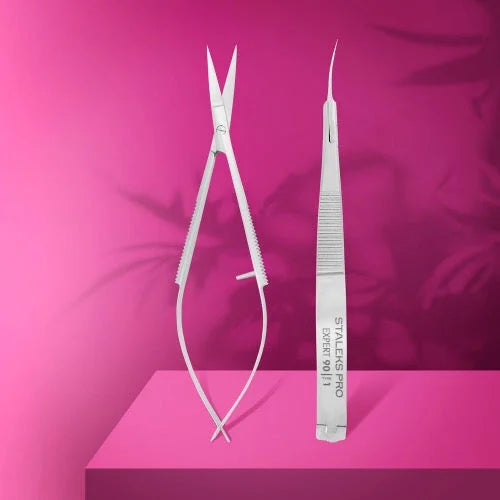Professional micro scissors Staleks Pro Expert 90 Type 1 SE-90/1 - Scissors
