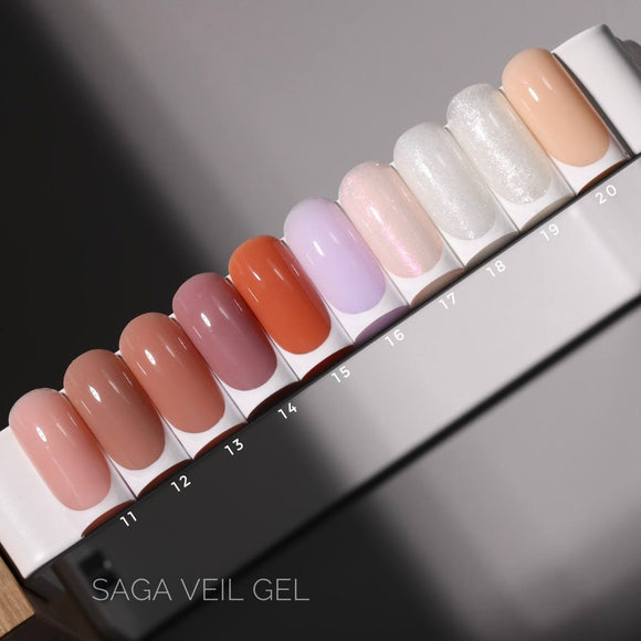 Saga Builder Gel Veil №16 Milky Lila 15ml