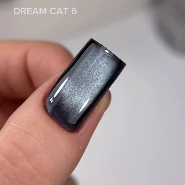 Saga Cat Eye Dream Nr. 6 Hellblau Silber 10ml