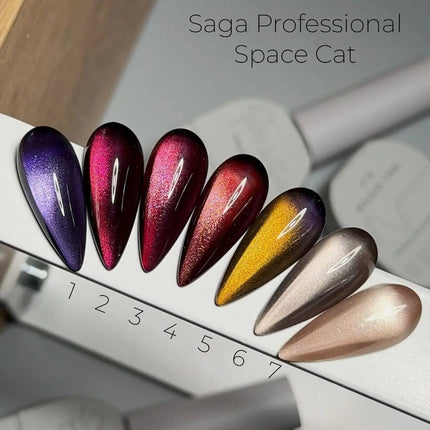 Saga Cat Eye Space №1 Violet 10ml
