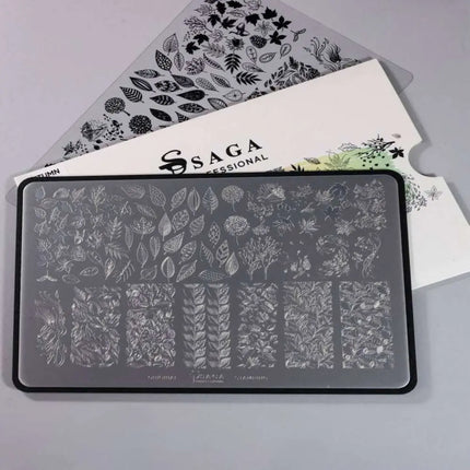 SAGA Stamping Plate №12 Осінь