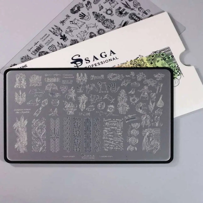 SAGA Stamping Пластина №6 Україна
