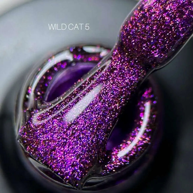 Saga Cat Eye Wild Nr. 5 Violett Gold 9ml