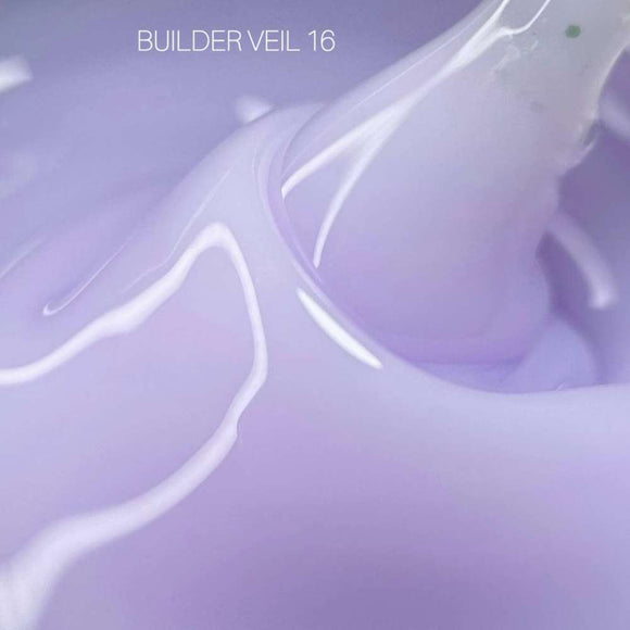 Saga Builder Gel Veil №16 Milky Lila 15ml