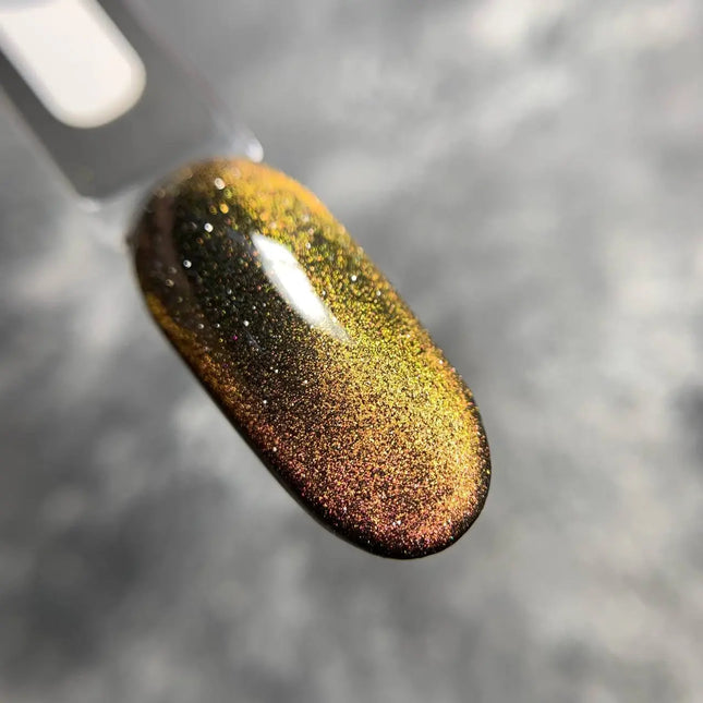 Saga Cat Eye Chameleon Nr. 06 Bronze Pink Grün 9ml